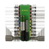  Composition de 18 embouts 25mm 