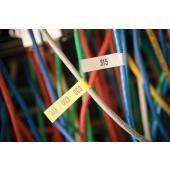  RUBAN SECURITAIRE TEXTE NOIR/F 