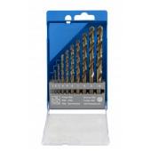 Coffret 10 forets HSS cobalt, 
