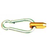  Mousqueton pour aiguille acier 