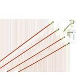  4 BAGUETTES TIRE-FILS DIA 5 MM 