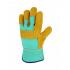 Gants docker cuir manchette ca 