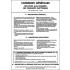  PLAQUE PVC ..CONSIGNES GENERAL 
