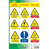  Planches de 11 tiquettes asso 