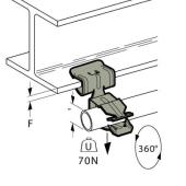  Attache pour plat 4 - 10  et t 