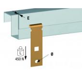 Attache sur plat vertical 4-10 