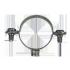  COLLIER SIMPLE POUR TUBE 24 MM 
