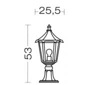  MONACO - Borne Ext. IP43 IK02, 