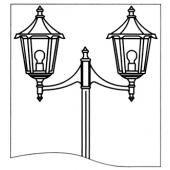  MONACO -Lant.+Mat IP43 IK02, b 