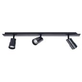  Appl. Barre KELY B3 GU10, noir 