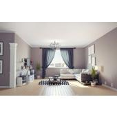  Encastr mur RUSSEL blanc/gris 