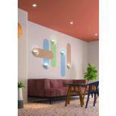  DOMINO S7-P - Applique Mur pl� 