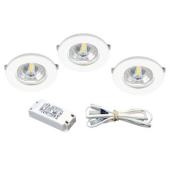  KIT S1200 LED - Encastr�s blan 