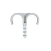  Clips Double � cheville O18mm 