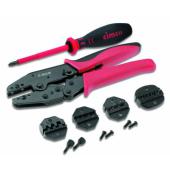  Lot de sertissage avec 4 matri 