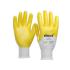  Paire de Gants NITRIL jaune/bl 