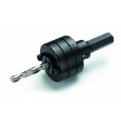  Arbre pour scie cloche 6 pans 