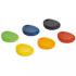  Lot de 6 badges de couleur com 