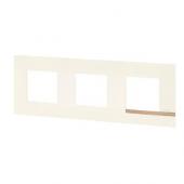  Plaque Altge Mezzo 3 postes N 