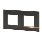  Plaque Altge Mezzo 2 postes N 