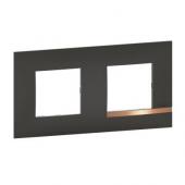 Plaque Altge Mezzo 2 postes N 