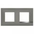  Plaque Altge Mezzo 2 postes N 