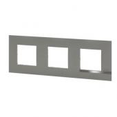  Plaque Altge Mezzo 3 postes N 