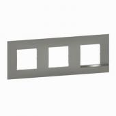  Plaque Altge Mezzo 3 postes N 