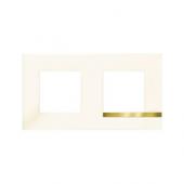  Plaque Altge Dco 2 postes Op 