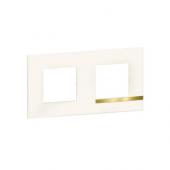  Plaque Altge Dco 2 postes Op 