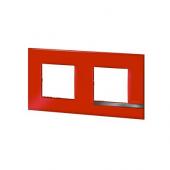  Plaque Altge Dco 2 postes Ru 