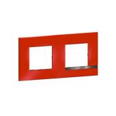  Plaque Altge Dco 2 postes Ru 
