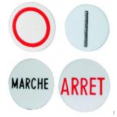  Lot de pastilles de reprage p 