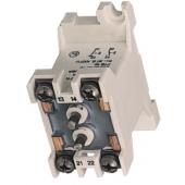  Bloc contact double 1NO+1NF po 