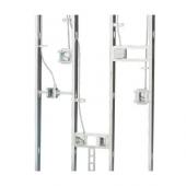  Clips/insert pour tige M6 