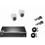  Kit Ahd 2 Camdom+1Dvr pour sys 