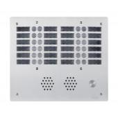  Plaque A.V Alu 6Mm 4R 24Bp pou 