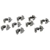  Lot 9 galets p/t�te serrage po 