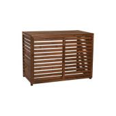  Cache climatisation bois trait 