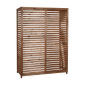  Cache climatisation bois trait 