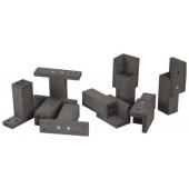  Kit rallonges cache clim Gris 