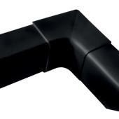  Int�rieur d'angle 90� 80mm blk 
