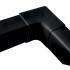  Int�rieur d'angle 90� 80mm blk 