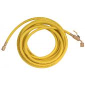  "Flexible 5m + vanne jaune 1/4 