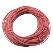  Cable silicone au m D4 rouge 