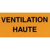  "Etiquette rigide ""ventilatio 