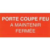  "Etiquette rigide ""porte coup 