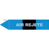  "Etiquette ""air rejet�""" 