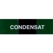  "Etiquette ""condensat""" 