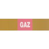  "Etiquette ""gaz""" 